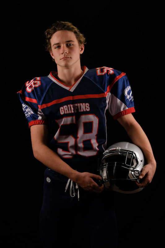 Junior High School Football Portraits – The Photography of Adam Woodhouse