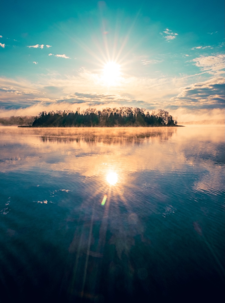 Sunrise on Buckhorn Lake